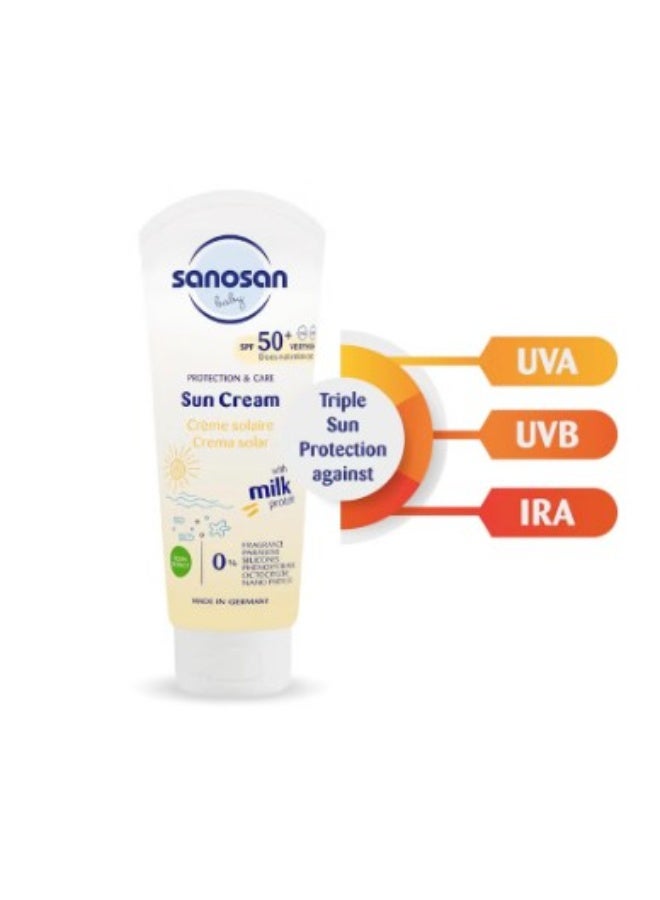 سانوسان كريم سانوسان للأطفال للوقاية من الشمس | عامل حماية من الشمس ٥٠+ | مقاوم للماء | حماية من الأشعة فوق البنفسجية الطويلة والمتوسطة - Image 3