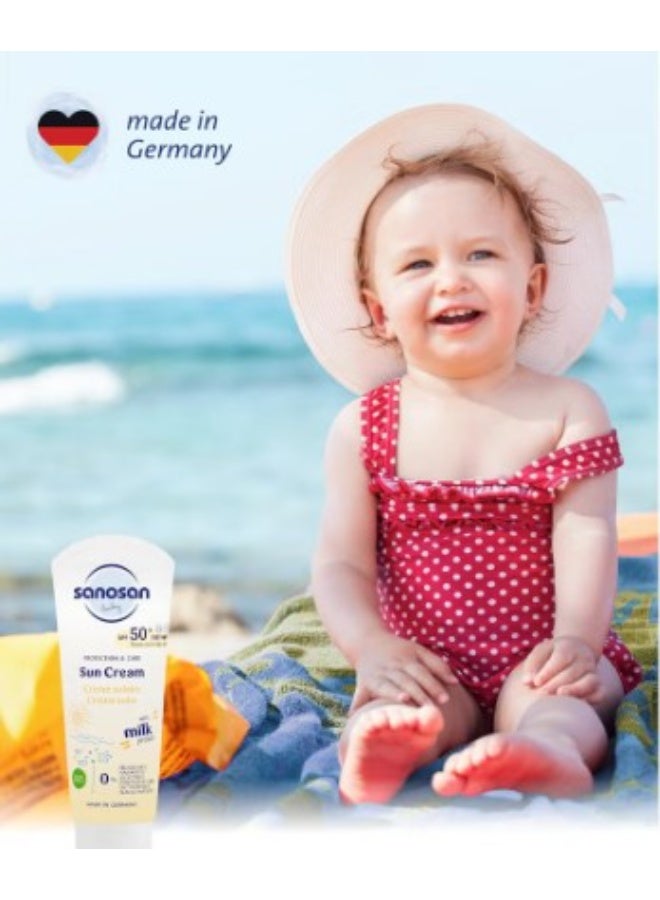 سانوسان كريم سانوسان للأطفال للوقاية من الشمس | عامل حماية من الشمس ٥٠+ | مقاوم للماء | حماية من الأشعة فوق البنفسجية الطويلة والمتوسطة - Image 2