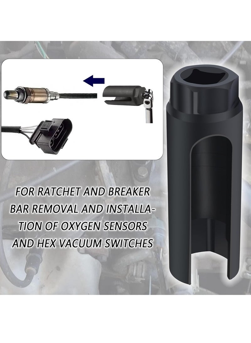 Oxygen Sensor Socket,7/8 inch O2 Sensor Socket for Automotive Replacement Oxygen Sensors,Opening Size 0.65 O2 Sensor Removal Tool for Quick Installation  Removal Car Accessories - Image 3