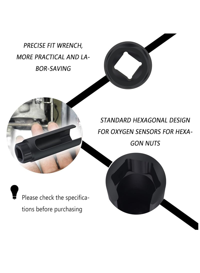 Oxygen Sensor Socket,7/8 inch O2 Sensor Socket for Automotive Replacement Oxygen Sensors,Opening Size 0.65 O2 Sensor Removal Tool for Quick Installation  Removal Car Accessories - Image 4