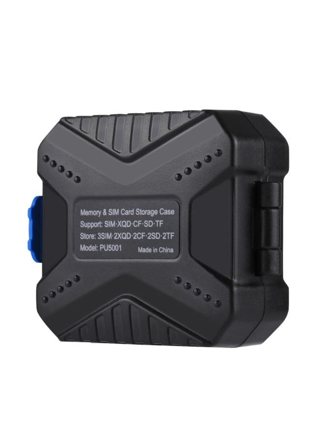 BURAQ PULUZ 11 in 1 Memory Card Case for 3SIM + 2XQD + 2CF + 2TF + 2SD Card  - Image 3