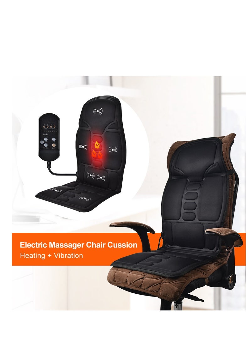 Loquat Car Home Seat Massager, Chair Massage Pad Vibration Back Massager, Relieve Stress and Fatigue on Back, Shoulders and Thighs - Image 5