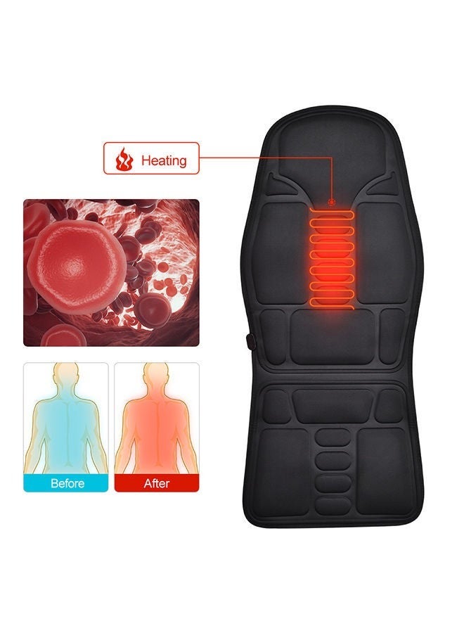 Loquat Car Home Seat Massager, Chair Massage Pad Vibration Back Massager, Relieve Stress and Fatigue on Back, Shoulders and Thighs - Image 3
