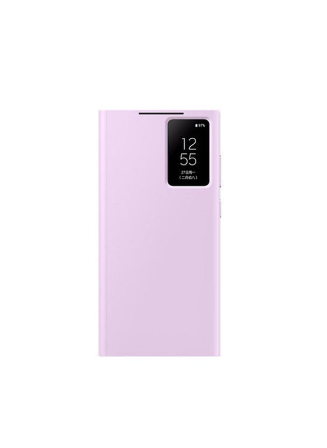 General - Compatible with Samsung Galaxy S23 Ultra/S23 Plus/S23 S-View wallet phone case, case with card slot, finger tap transparent window - Image 1