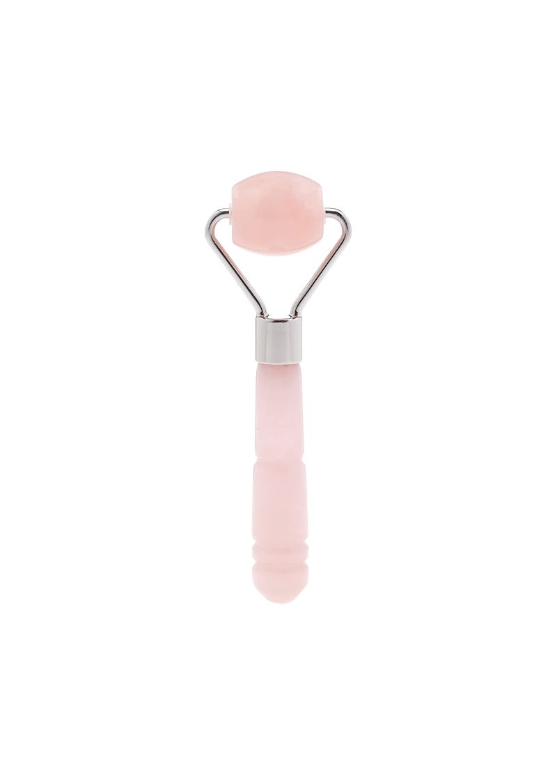 SKIN GYM Skin Gym Rose Quartz Mini Roller Facial Massager for Wrinkles and Fine Lines Anti-Aging Face Lift Skin Care Beauty Tool 
