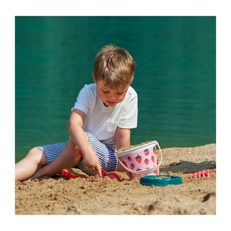 Ecoiffier Strawberry Garnished Bucket Playset (6 Pieces) - Image 4