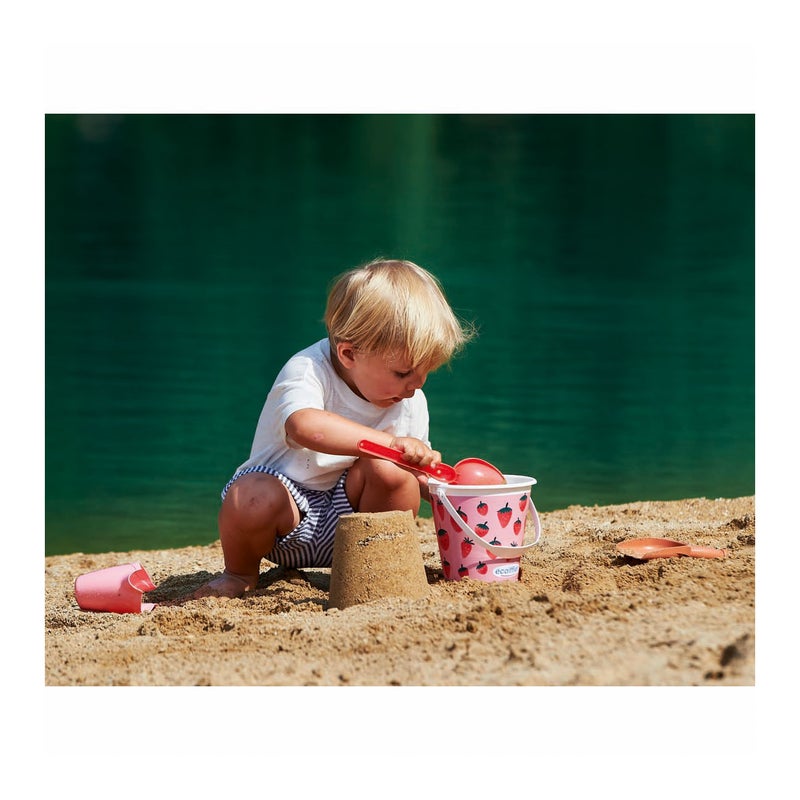 Ecoiffier Strawberry Garnished Bucket Playset (6 Pieces) - Image 2