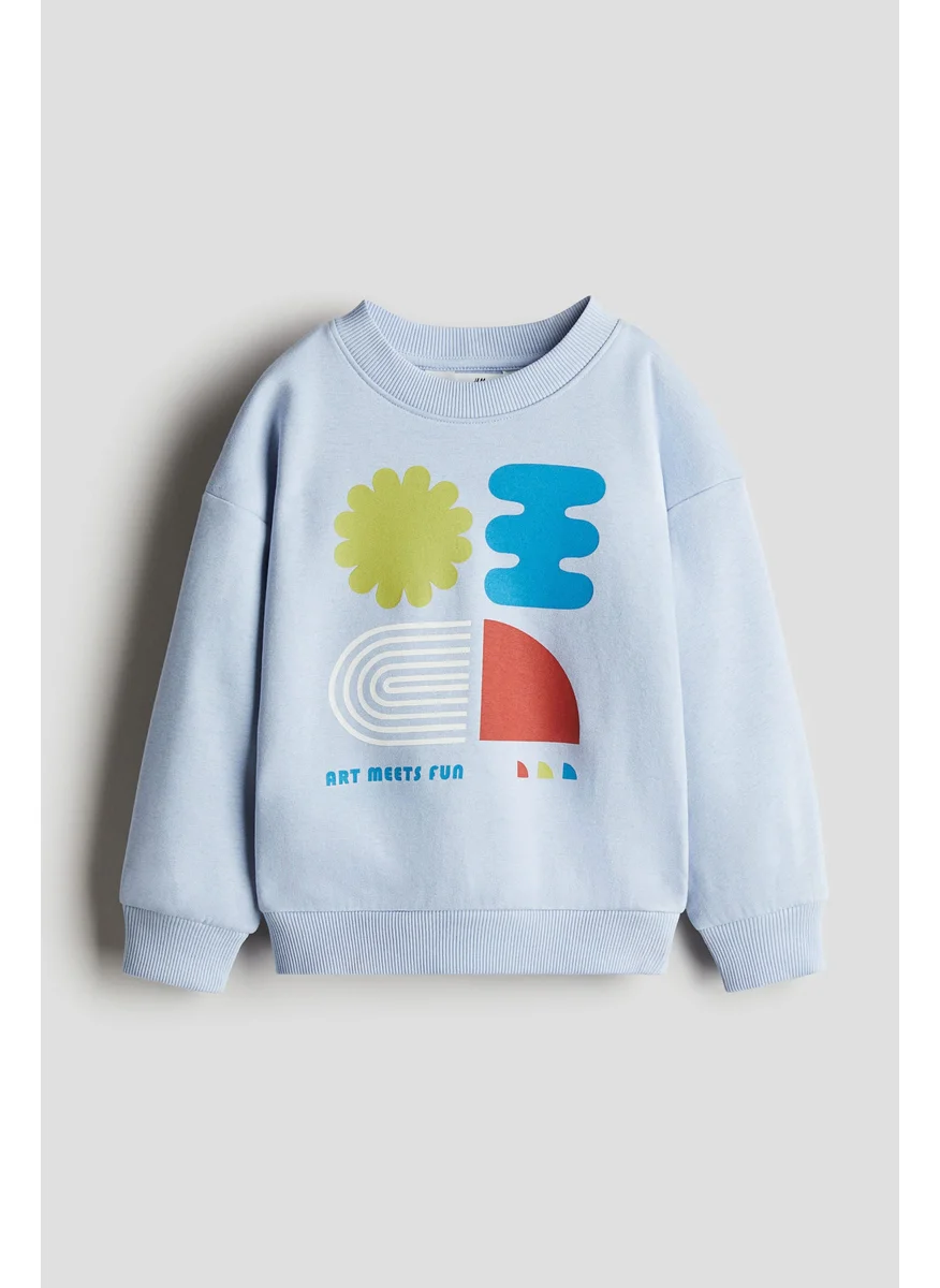H&M Printed Sweatshirt