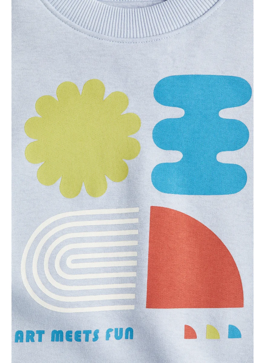 H&M Printed Sweatshirt
