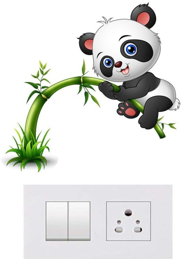 JEMOX Switch Panel Self-Adhesive Floor Stickers for Wall - Love & Natural Theme, Decorative Socket Stickers, Plug & Socket Stickers for Switches, Home Decor Item- Multicolor - Image 4