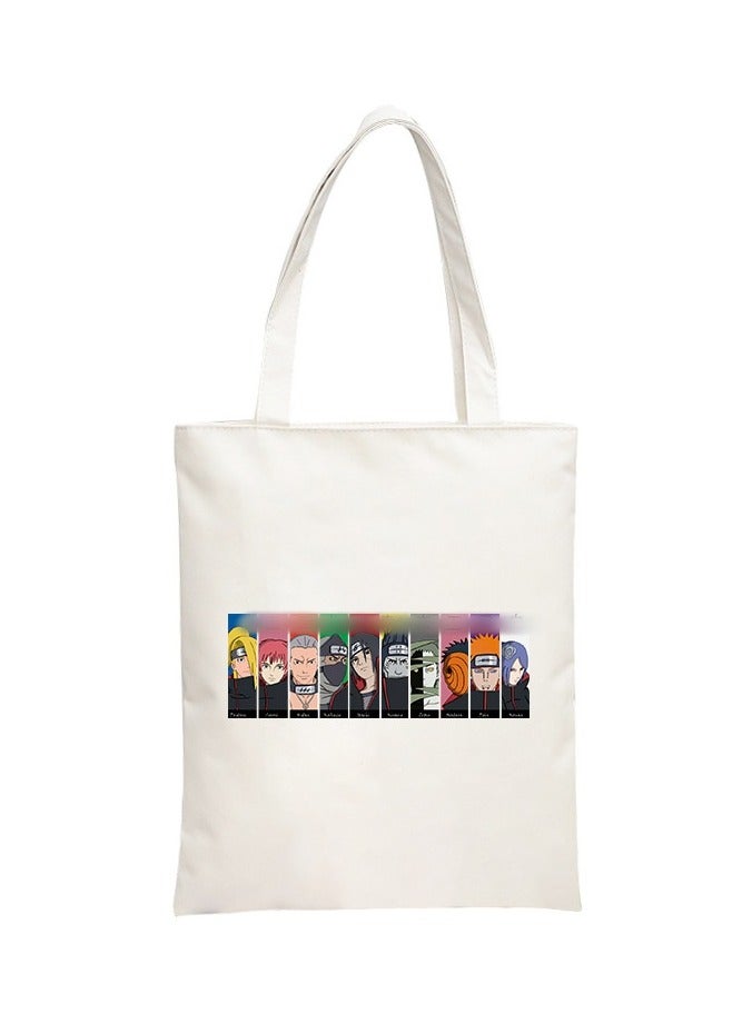 KUYING Anime Naruto Canvas Shoulder Bag 