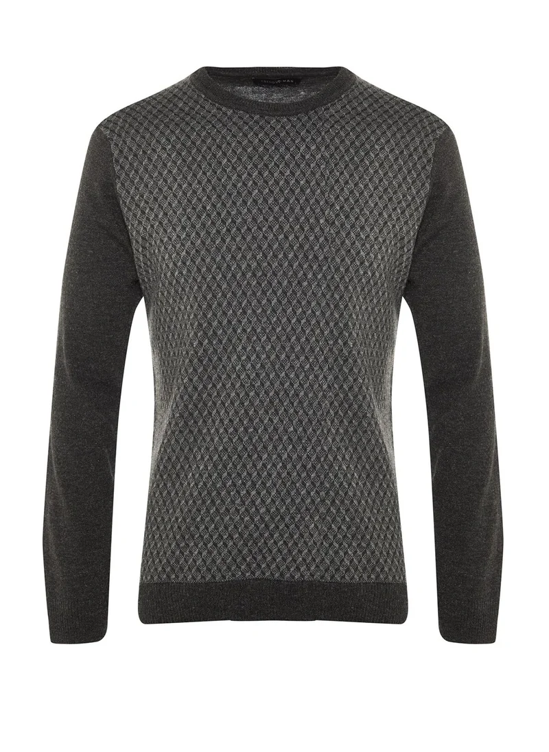 trendyol Jacquard Knitted Sweater