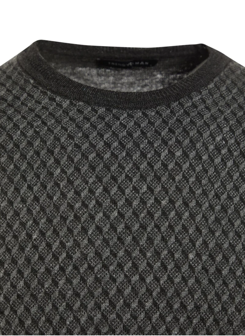 trendyol Jacquard Knitted Sweater