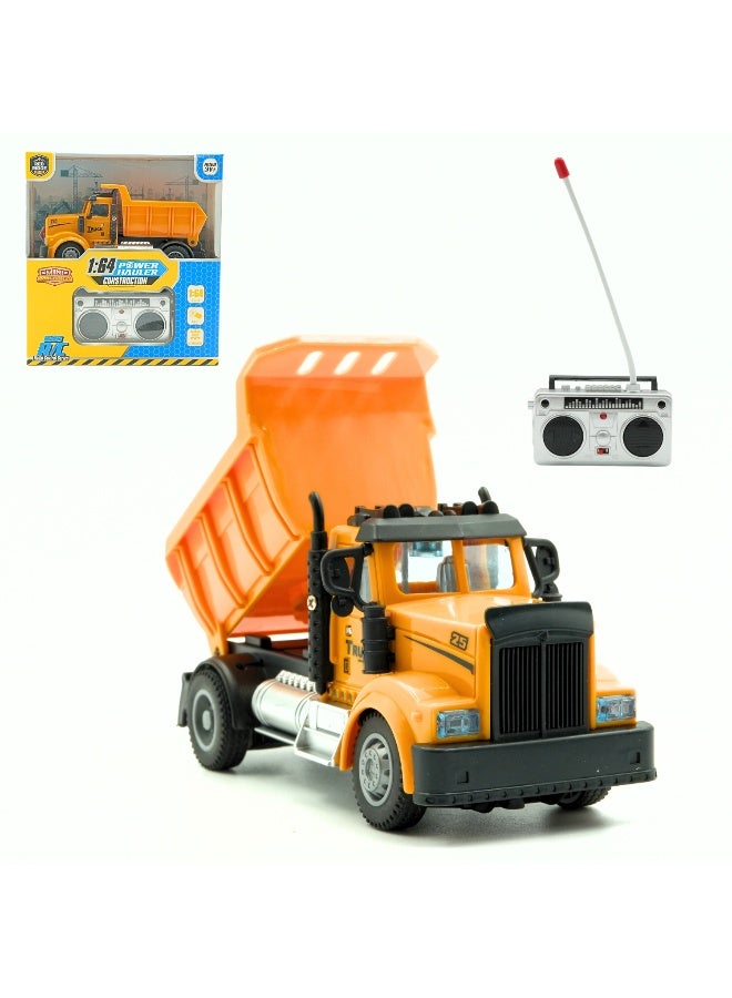 Mini Machines شاحنة نقل الطاقة عن بُعد – قلاب | مقياس 1:64 | 4 قنوات | العمر 3 سنوات وما فوق - Image 2