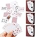 Hariendny 3 Decks Mini Playing Cards Party Spoof Fun Smal Playing Cards Miniature Poker Cards Mini Poker Game for Adults Party Favor Tiny Deck of Novelty Party Gift for Christmas Halloween New Year Par - Image 2