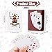 Hariendny 3 Decks Mini Playing Cards Party Spoof Fun Smal Playing Cards Miniature Poker Cards Mini Poker Game for Adults Party Favor Tiny Deck of Novelty Party Gift for Christmas Halloween New Year Par - Image 4
