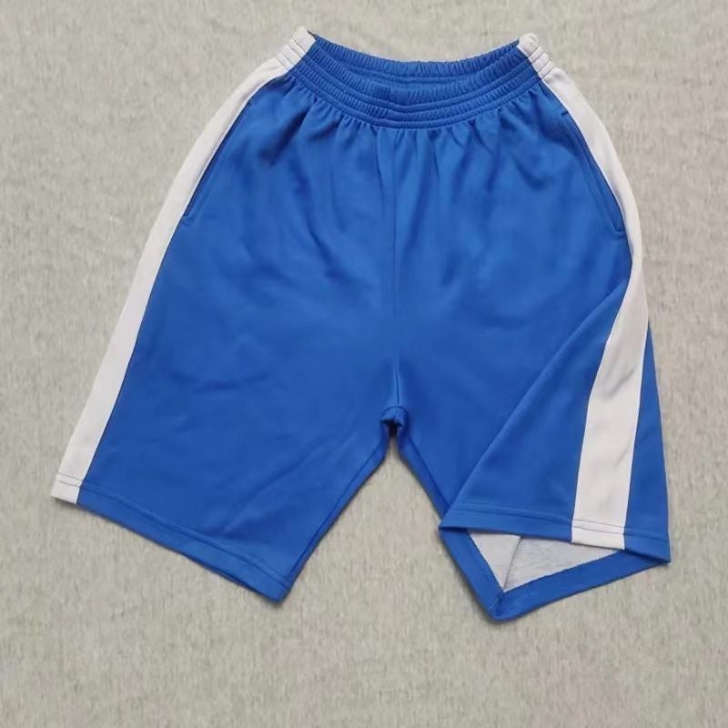Dark Blue Children'S Shorts Summer Thin Boys And Girls Casual 7-Point Pants Pupil Khaki School Uniform Shorts - Image 1