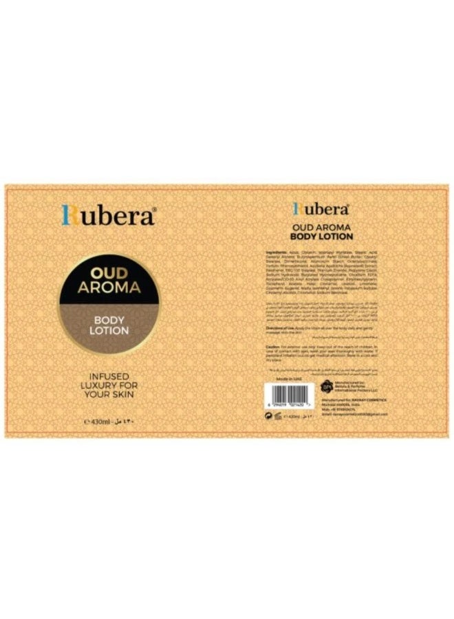 Rubera Oud Aroma Body Lotion - Image 3