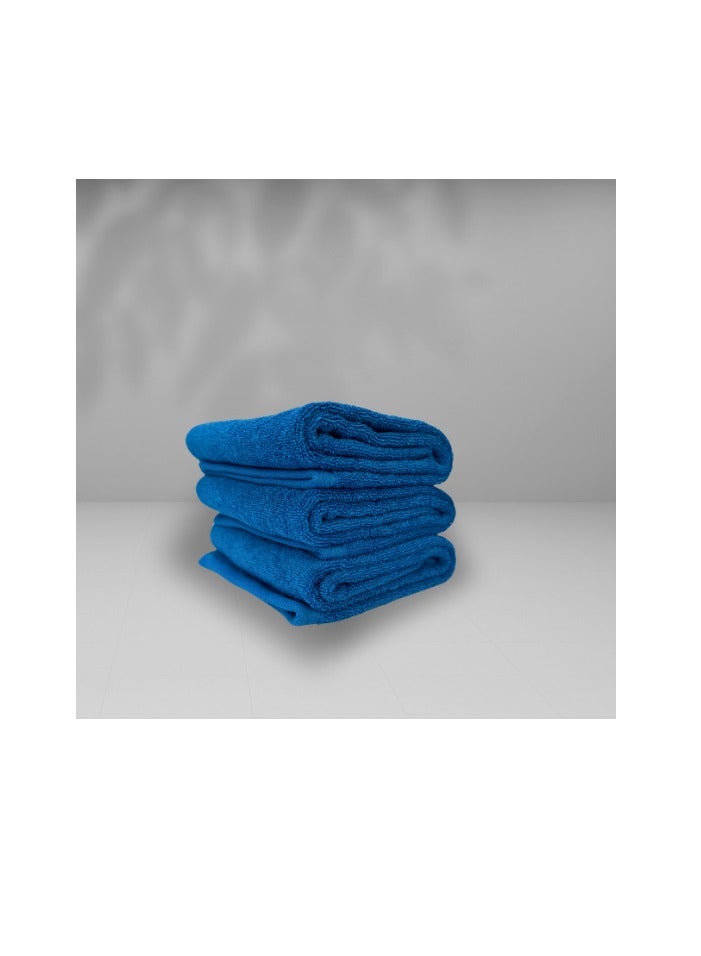 Hammam Home Blue  Bath Towel 50×100 cm – 100% Cotton – High Absorbency Hotel Quality – Ultra Soft Bathroom Towel