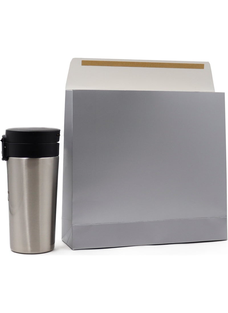 Repro Design Premium Silver 25 x 23 x 7 cm 2 Gift Envelopes with Tape, Gift Wrap, Gift Bag  - Image 3