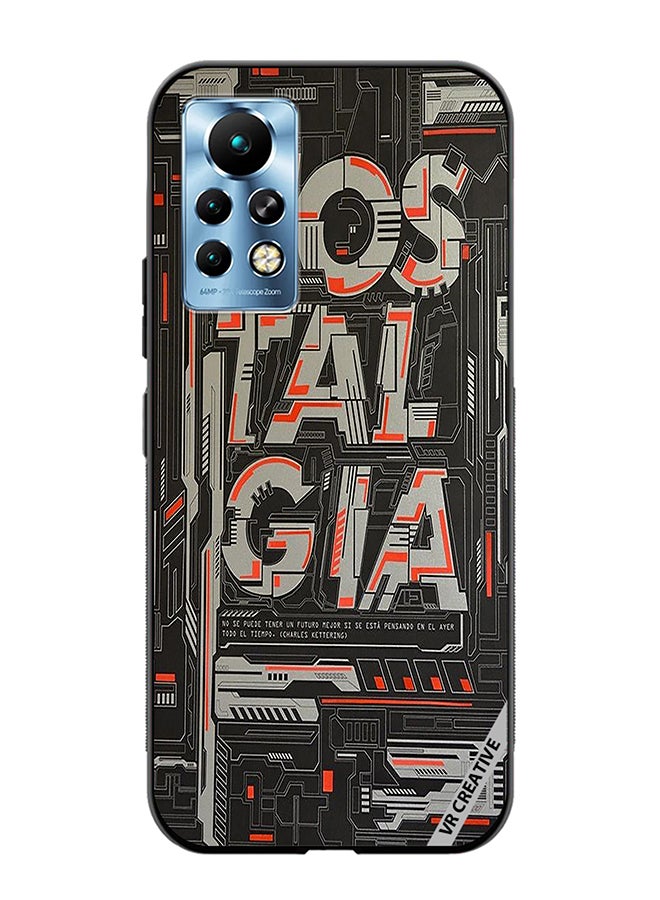 VR CREATIVE Protective Case Cover For Infinix Note 11 Pro Nostalgia Design Multicolour - Image 1