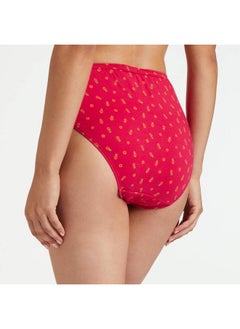 Van Heusen Van Heusen Women Hipster Panty - 100% Super Combed Cotton - Pack Of 3 - Anti Bacterial, No Marks Waistband, Moisture Wicking, Full Coverage, Multicolor, Medium  - Image 4