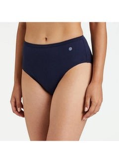 Van Heusen Van Heusen Women Hipster Panty - 100% Super Combed Cotton - Pack Of 3 - Anti Bacterial, No Marks Waistband, Moisture Wicking, Full Coverage, Multicolor, Medium  - Image 2
