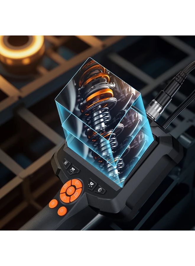 4 3 Inch Display Endoscope Camera 8 LED Lights 1080P HD Pipe Inspection Tool 1M - Image 4