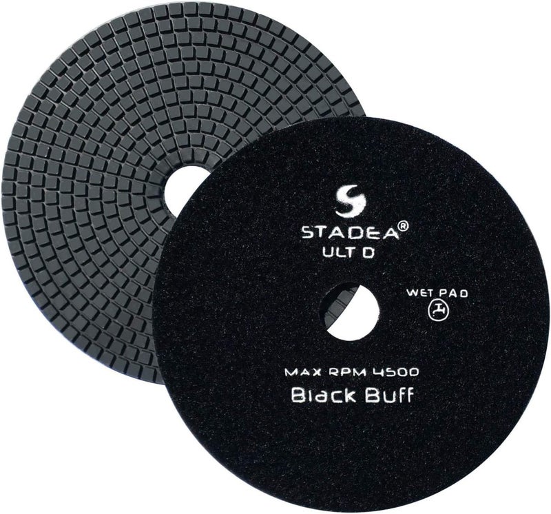 Stadea PPW109X Granite Polishing Pads 4 Diamond Pad White Buff For Granite Quartz Stones Polish - Image 1