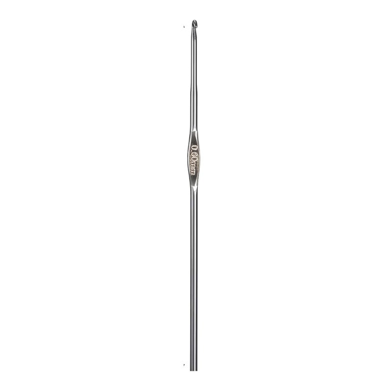 ADW CRAFT'S ADW CraftS 060 mm Crochet Steel Hooks for Thread and Wool Work Hand Knitted Sewing DIY Craft Weaving Needle Needle for Sweaters Purses Scarves and Hats