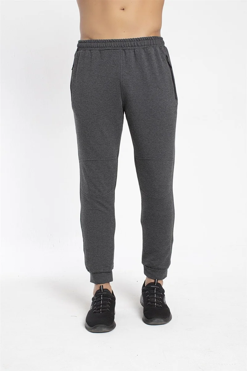 Crozwise Summer Men's Cotton Sweatpants Elastic Leg - 2205