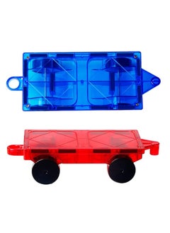 Magblock MAGBLOCK 2 Pieces Magnetic Tiles Car Truck Wheel Set Compatible with Magnet Tiles for Kids Toddlers Preschool Gift Toys  - Image 4