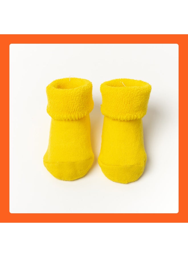 Baby's Thickened Doll Terry Socks For Autumn And Winter