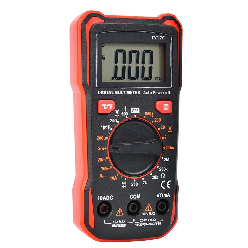 Mini Digital High Precision MultiFunctional Multimeter Household Maintenance Universal Meter - Image 2