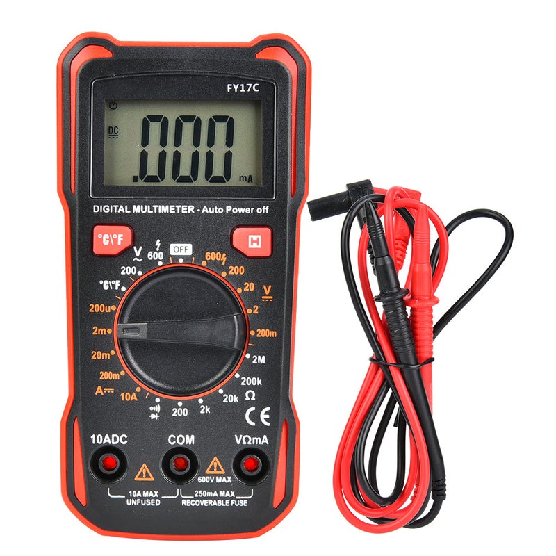 Mini Digital High Precision MultiFunctional Multimeter Household Maintenance Universal Meter - Image 1