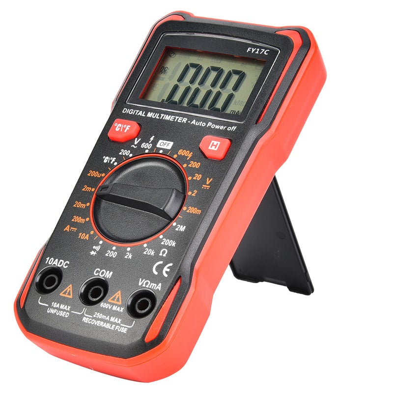 Mini Digital High Precision MultiFunctional Multimeter Household Maintenance Universal Meter - Image 3