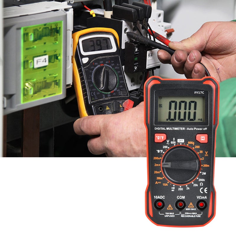 Mini Digital High Precision MultiFunctional Multimeter Household Maintenance Universal Meter - Image 5