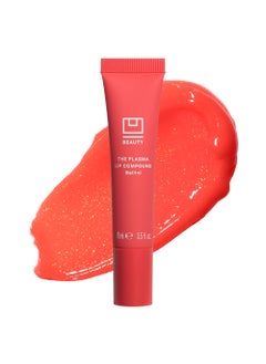 U Beauty U Beauty The PLASMA Tinted Lip Compound Anti-Wrinkle & Anti-Aging Treatment - Shimmery Plumping Lip Gloss with Hyaluronic Acid, Shea Butter, Salicylic Acid & Peptides to Deeply Hydrate,Bellini - 15 mL 