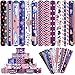 MGparty 4th of July Accessories 48PCS Patriotic Slap Bracelets Toys for Kids Fourth of July Decorations Party Favors Memorial Day Supplies Classroom Prizes Gifts Accessories - Image 4