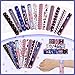 MGparty 4th of July Accessories 48PCS Patriotic Slap Bracelets Toys for Kids Fourth of July Decorations Party Favors Memorial Day Supplies Classroom Prizes Gifts Accessories - Image 2
