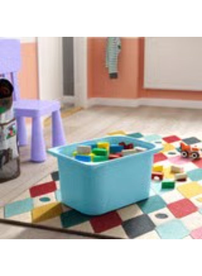 Trofast Storage box light blue 42x30x23 cm - Image 2