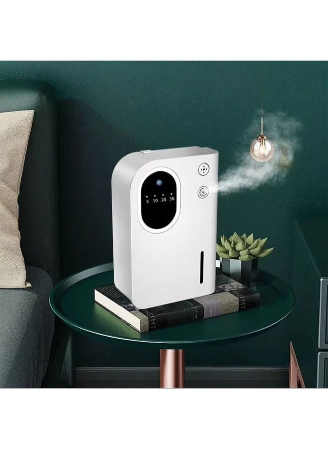 Hihonor Smart Aromatherapy Diffuser, Waterless Essential Oil Diffuser with Nebulizing Diffusion System, Portable Scent Diffuser with USB Rechargeable for Large Room, Home, Office, Spa, Detachable Design (160ML)  - Image 1