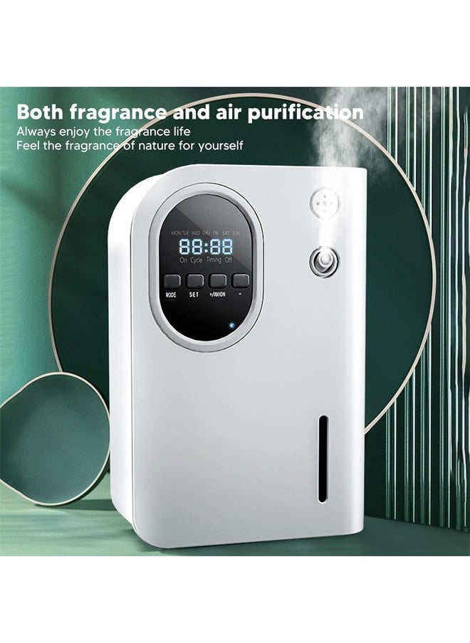 Hihonor Smart Aromatherapy Diffuser, Waterless Essential Oil Diffuser with Nebulizing Diffusion System, Portable Scent Diffuser with USB Rechargeable for Large Room, Home, Office, Spa, Detachable Design (160ML)  - Image 3