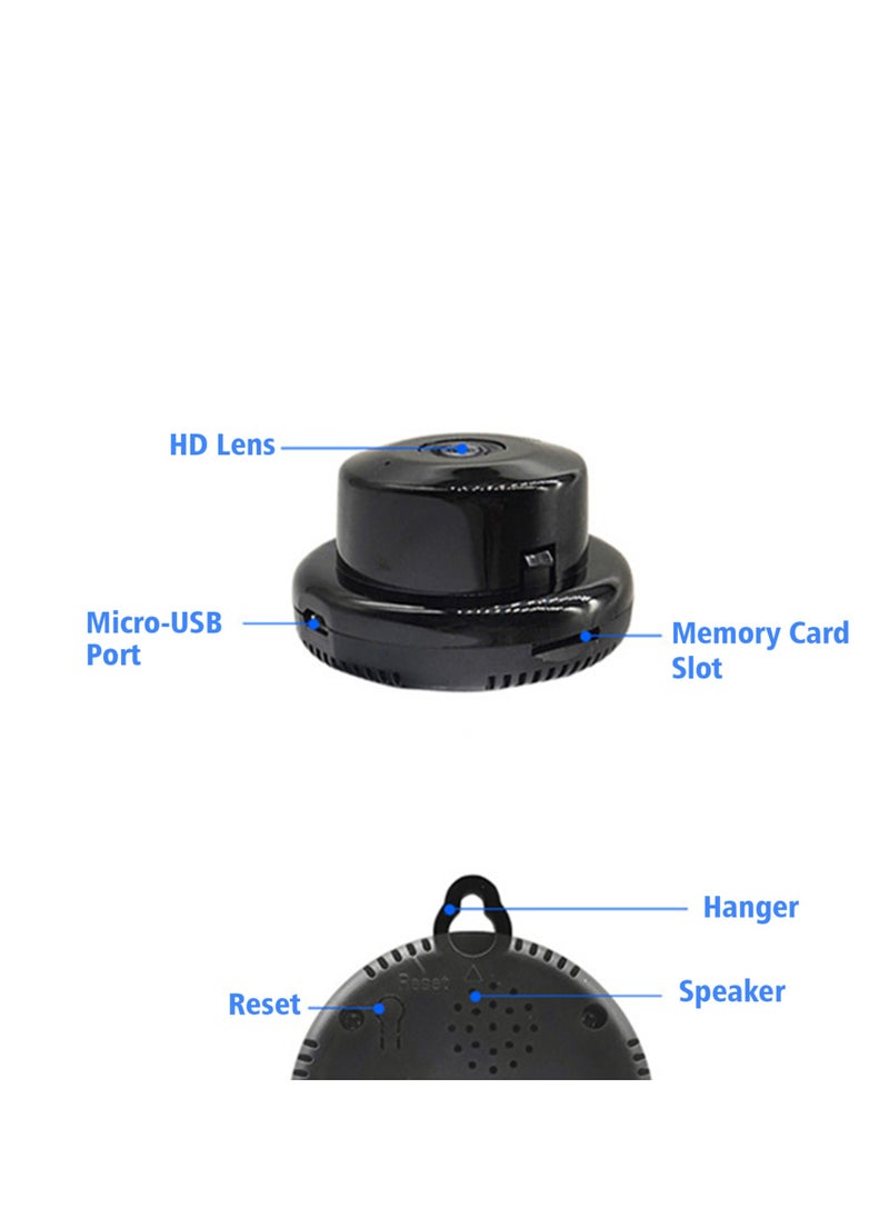 Generic - 1080P WiFi Camera, Video Cam Camcorder, 150° Wide Angle, 64GB Extended Memory - Image 1