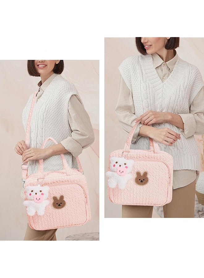 erorex Baby Diaper Bag Tote Mommy Bag Cute Baby Nappy Bag Crossbody Travel Diaper Tote Multifunction Baby  - Image 2