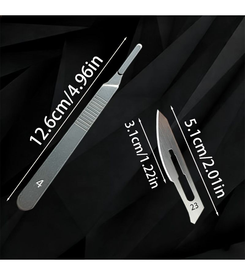 Precision Craft Carving Knife Set With 10 Replacement Blades - Image 2