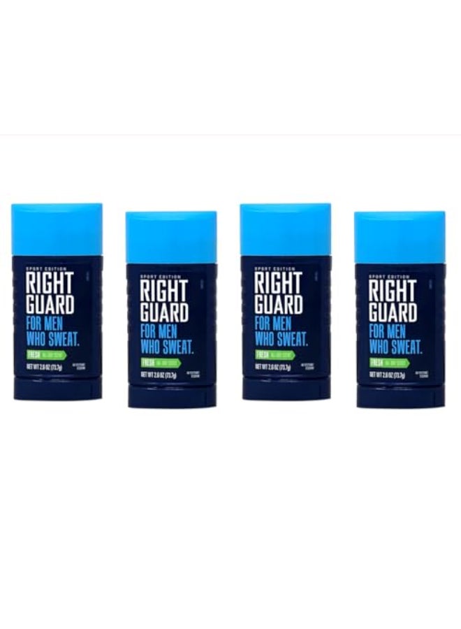 Right Guard Sport Fresh Scent Invisible Solid 26 Ounce Pack of 4 - Image 4