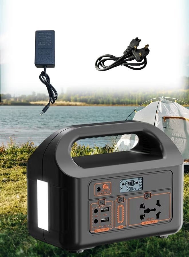 شو وو محطة طاقة محمولة، مولد طاقة شمسية 220 فولت 150 واط 122 واط ساعة 12 أمبير/ساعة، مزود بمقابس بمواصفات متنوعة، وبطارية شمسية، وموجة جيبية معدلة، للاستخدام في التخييم في الهواء الطلق (عربات التخييم/الشاحنات)، وحالات الطوارئ. - Image 1