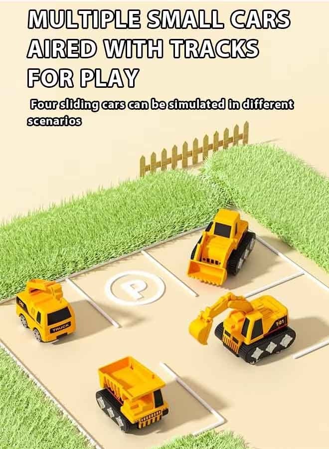 إيزي سو مجموعة ألعاب طائرة التحول، مجموعة ألعاب طائرة نقل البضائع والسيارات، ألعاب محاكاة ألغاز للأطفال، طائرة متعددة الاستخدامات، نموذج طائرة فريكتون بمحرك مع سيارات صغيرة، هدية رائعة للأولاد والبنات - Image 5