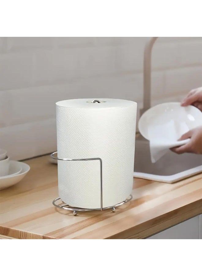 IDEAL PACK Maxi Roll Tissue 2-Pack – Jumbo Paper Towel Roll Combo, 2-Ply Highly Absorbent Kitchen Tissue Rolls for Cleaning, Wiping, Drying – Soft, Strong & Lint-Free (2 Rolls) - Image 5